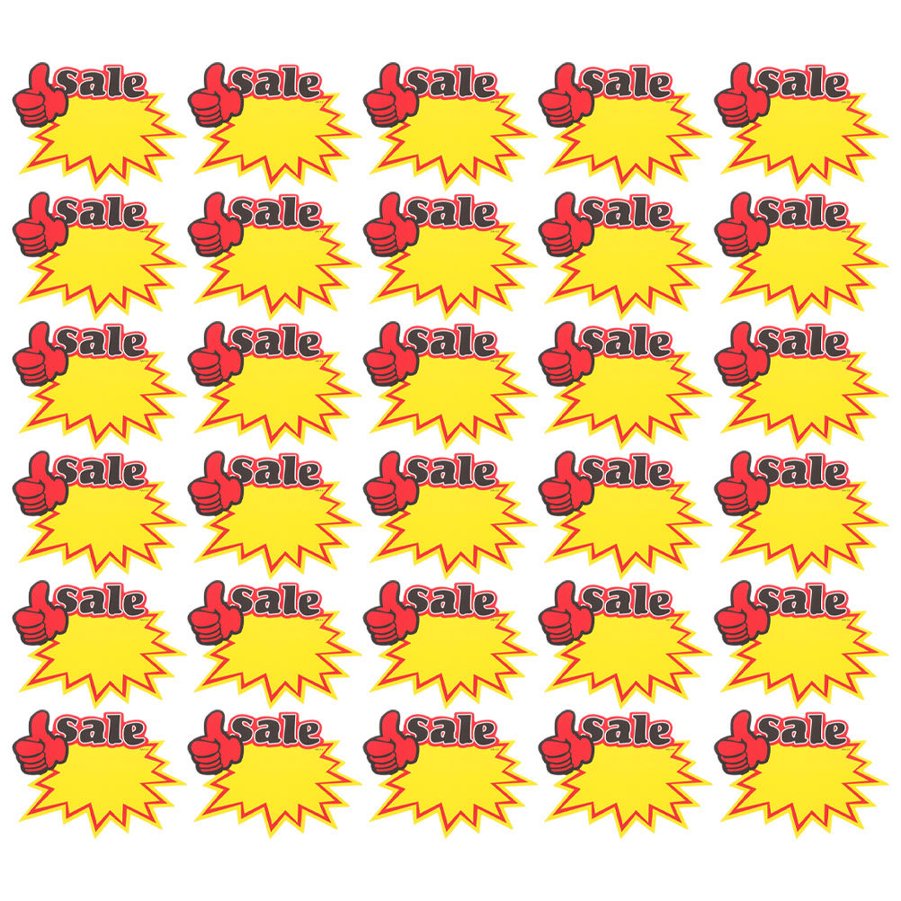 Yard Sign Blank - 200 sztuk – etykiety cenowe w