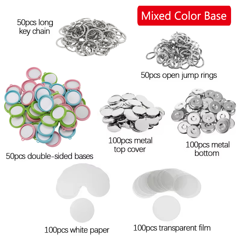 50 sztuk/zestaw DIY Dwustronne – Button Badge Blank recenzja i cena