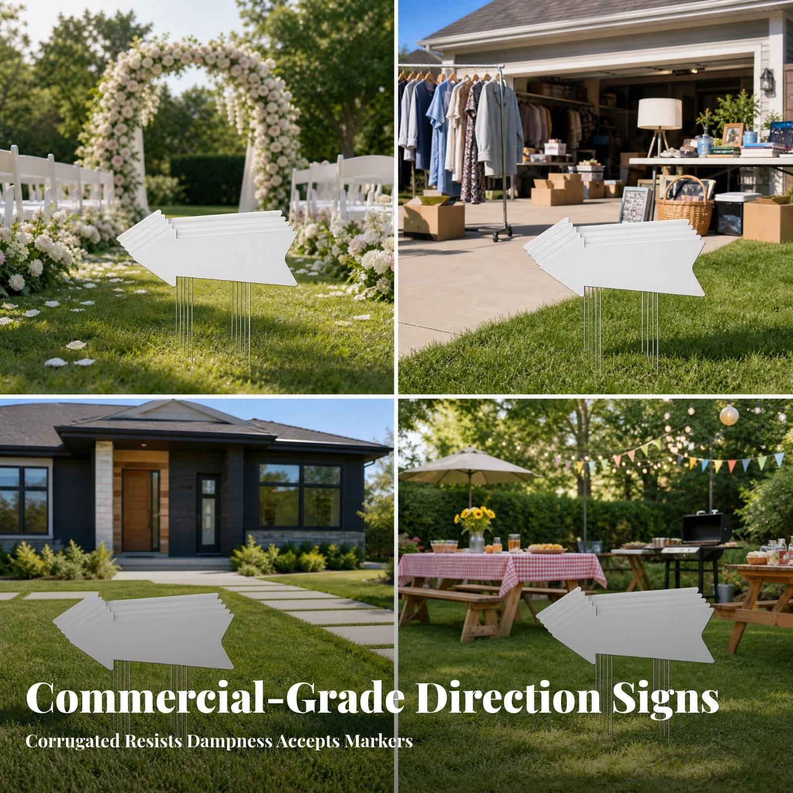 Puste tabliczki ogrodowe z fal – Yard Sign Blank recenzja i cena