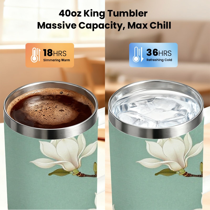 1 szt. 40 oz termos ze stali n – Sublimation Mug White recenzja i cena